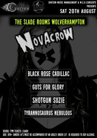 Novacrow at The Slade Rooms, Wolverhampton