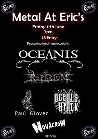 Novacrow supporting OCEANIS @ Eric's Club- Matthew Street, Liverpool.