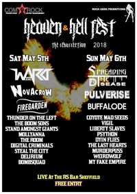 Novacrow at Heaven and Hell Festival, Sheffield: The RS Bar