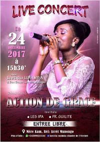 LIVE CONCERT : ACTION DE GRACE