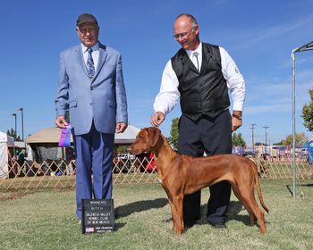 Lacy winning her first points at 16 months.
