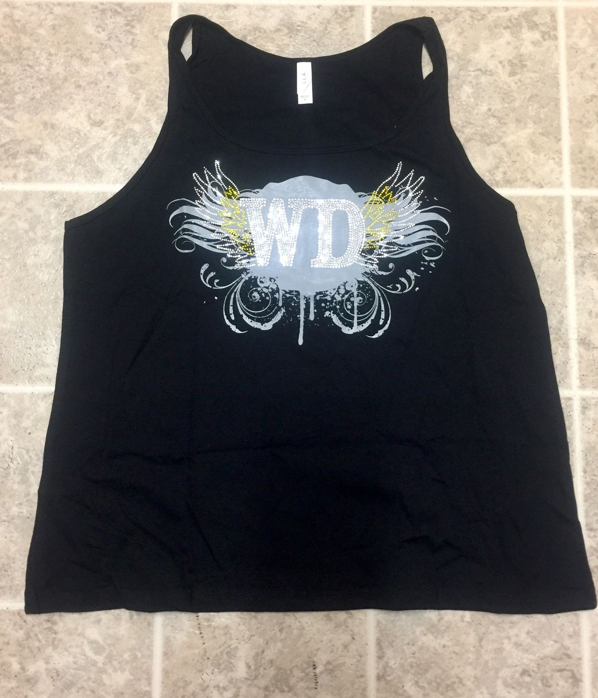 LADIES  RHINESTONE Tank tops
