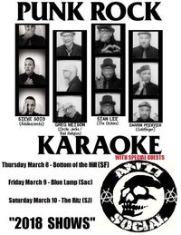 Punk Rock Karaoke caress the SAC.