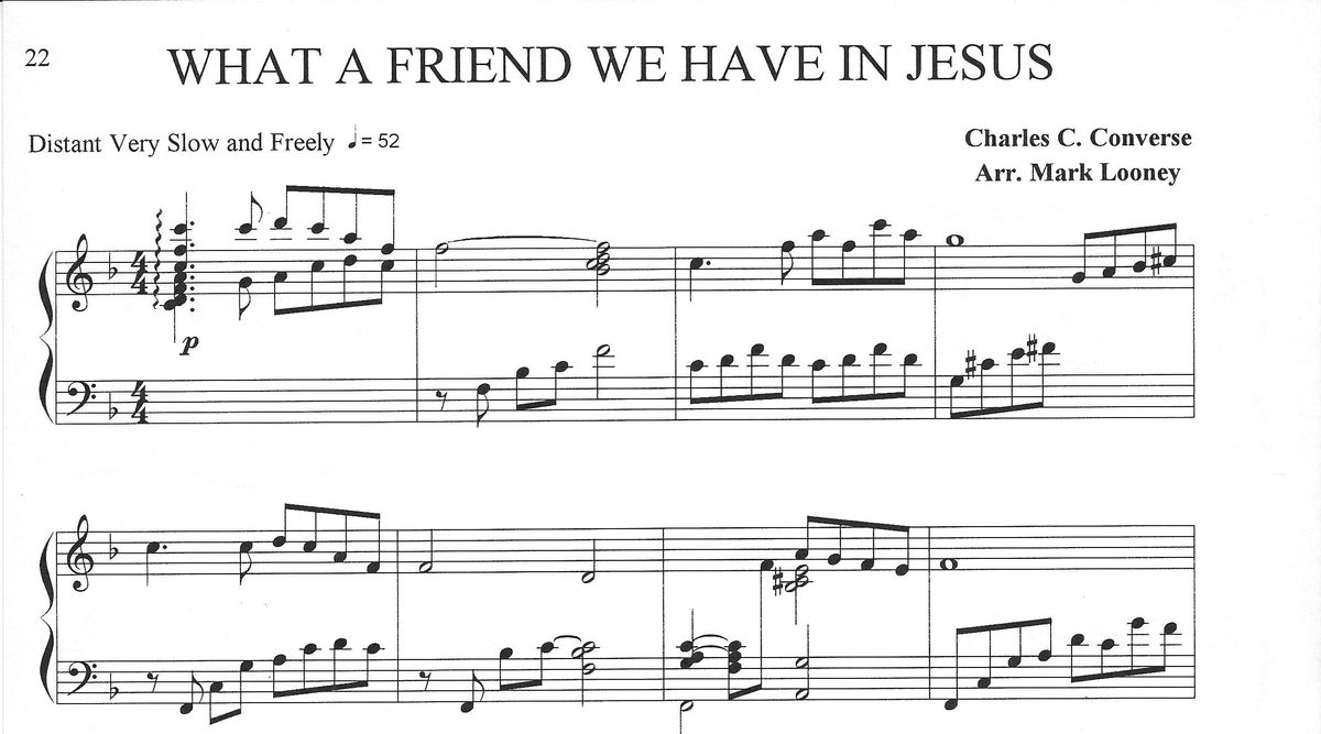 What A Friend We Have In Jesus