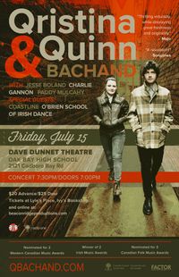 Qristina & Quinn Bachand Victoria Concert