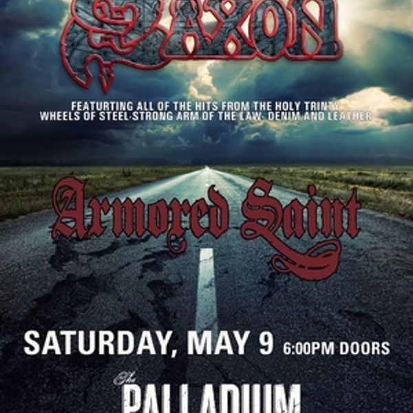 Saxon / Armored Saint Ticket
