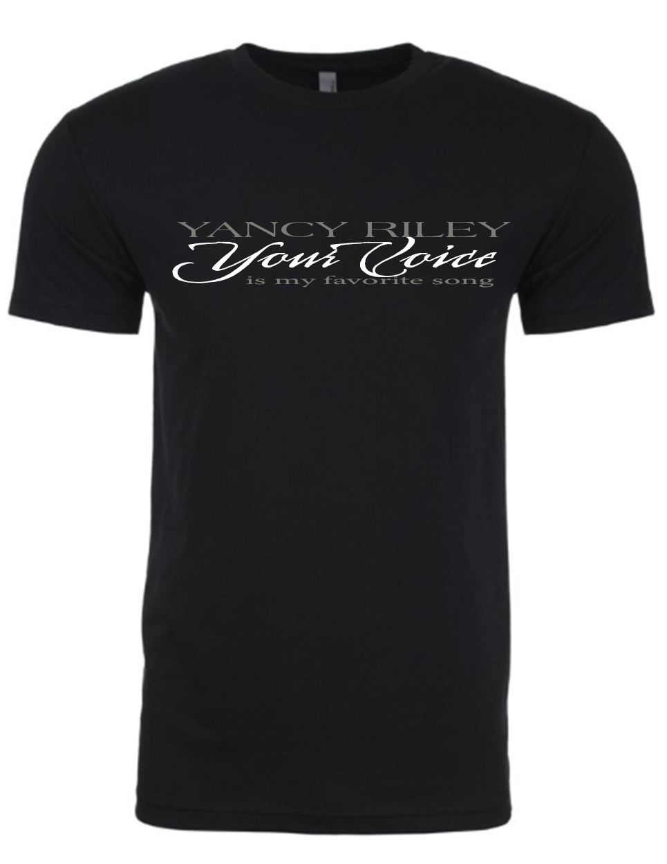 Your Voice T-shirt (BLACK)