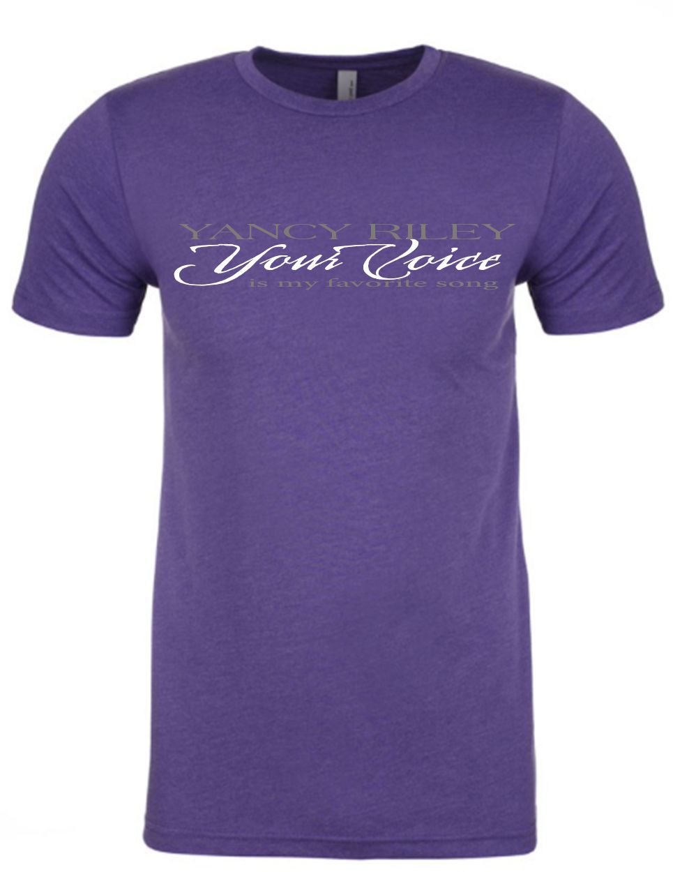 Your Voice T-shirt (PURPLE)