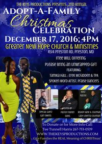 Adopt A Family Christmas Celebration 