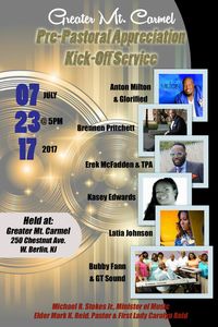 Pre-Pastoral Appreciation Kick Off Service 