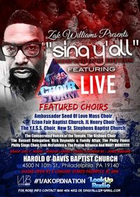 Zak Williams presents "Sing Yall" 