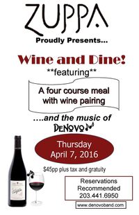 Wine and Dine - and dance!