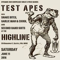 test apes/the snakebites/gman&chik/the second hand suits