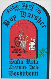 BOY HARSHER χ SOFIA RETA χ CREATURE HOLE χ BOYDJIBOUTI