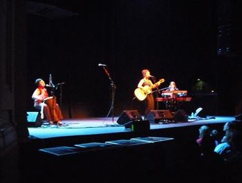 Percussionist For Dar Williams Tour 2008
