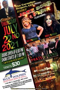 An Evening of Jazz, Soul & Funk featuring Nia Simmons and Madz Johnson with Phaze II
