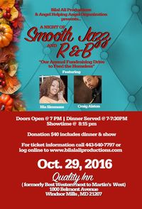 Featured Performer at A Night of Smooth Jazz and R&B