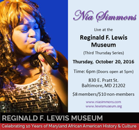 Nia Simmons LIVE at the Lewis Museum