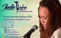 Interview/performance on Indie Voice Radio/TV Show