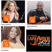 Performer at the Lake Arbor Jazz Pre-Festival Jam