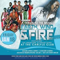 Vocalist with the Brencore Allstars for "A Tribute to the Music of Earth, Wind and Fire"