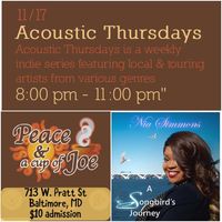 Featured Artist at Acoustic Thursdays Open Mic