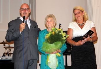 Larry Stewart, Ruby Skinner and Anne Stewart
