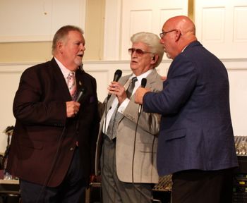 Stephen WIlliams, Wayne Shuford and Larry Stewart (Pine Ridge Boys Quartet)

