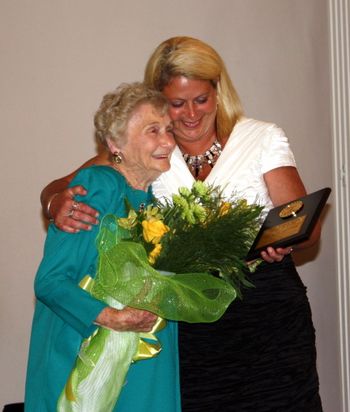 Anne Stewart and her mom Miss Ruby
