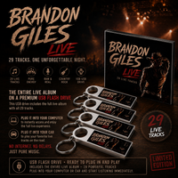 Brandon Giles Live Album ~ USB Flash Drive (full show) 