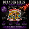Brandon Giles 3-D Rubber Keychain