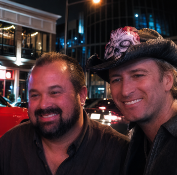 Frank Fritz, American Pickers and Brandon Giles
