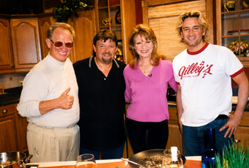 Al Embry, Jeff Cook from the group Alabama, Lorianne Crook and Brandon Giles
