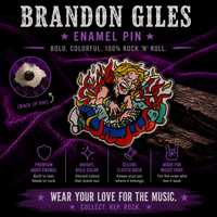 Brandon Giles Metal Enamel Pin (1.25 inch)
