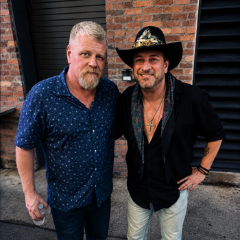 Michael Cudlitz from Walking Dead and Brandon Giles
