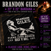 Brandon Giles Bandana Large 22”x22” 