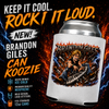 White Brandon Giles Can Koozie