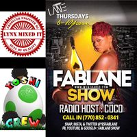 Fablane Thursdays WTNT RADIO 6-10pm