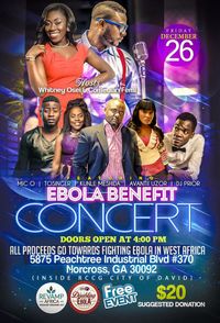 EBOLA BENEFIT CONCERT IN ATLANTA 