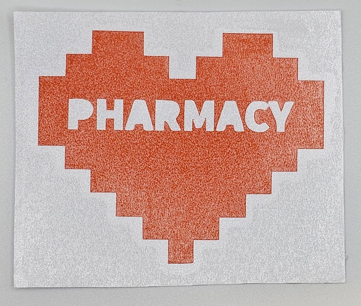 Heart Pharmacy Digital Heart Sticker
