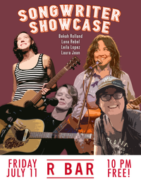 Laura Jean solo - Rhiannon Giddens R Bar aftershow songwriter showcase
