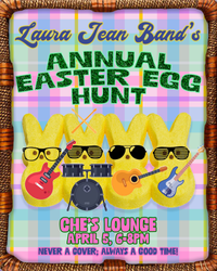 Laura Jean Band's Annual Egg Hunt at Che's
