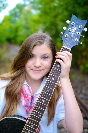 Photo shoot for debut album
