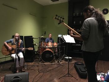 Rock the Badges 2016 rehearsal
