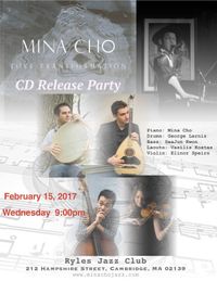 Mina Cho Jazz Quintet CD Release Party