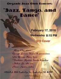 Organic Jazz Club Concert: "Jazz, Tango and Dance"