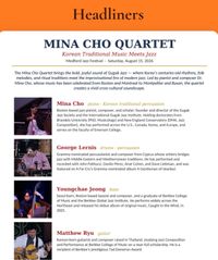 Mina Cho Quartet