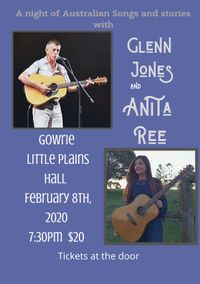 Anita Ree with Glenn Jones mini tour