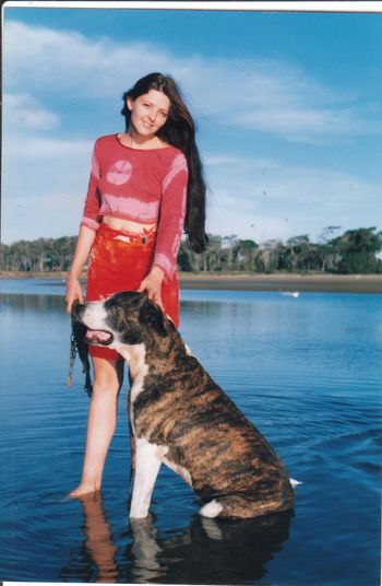 Anita & Mack - Dundowran Beach February 1999
