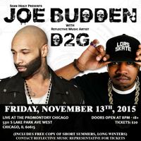 Sean Healy Presents Joe Budden with Reflective Music Artist D2G